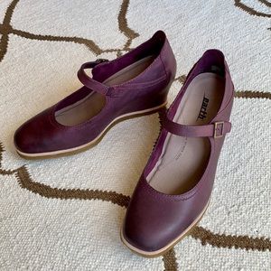 Earth Mary Jane Boden Wedge Shoe NWT